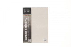 Papier ozdobny (wizytówkowy) Galeria Papieru lratka kremowy A4 kremowy 220g (201632)