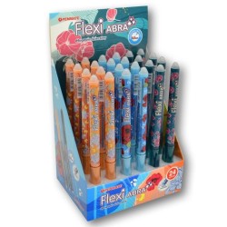 Długopis wymazywalny Penmate FLEXI ABRA FLORAL niebieski 0,5mm (TT8973)