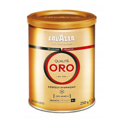 Kawa Lavazza Qualita Oro | 250g | mielona | puszka rynek zachodni