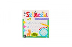 Książka dla dzieci Moje Szlaczki. Książka z rowkami