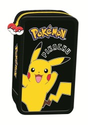 Piórnik St.Majewski POKEMON PODWÓJNY (z wyposażnieniem)