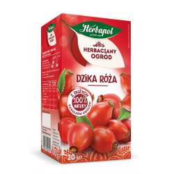 Herbata Herbapol Herbaciany Ogród |  Dzika Róża | 20 szt