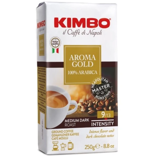 Kawa Kimbo Gold  | 250 g | mielona