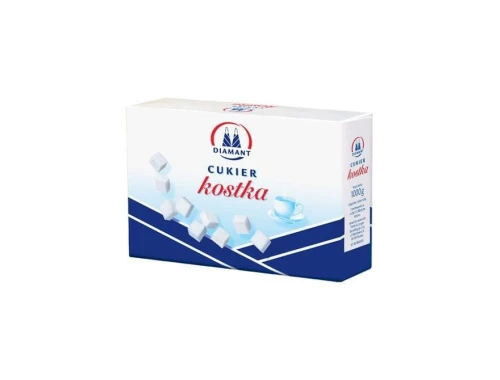 CUKIER BIAŁY KOSTKA 1000 G