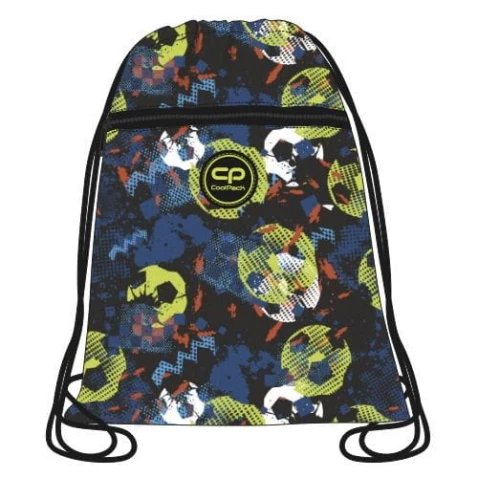 Worek na buty Patio Coolpack VERT FOOTBALL BLUE (D70336)