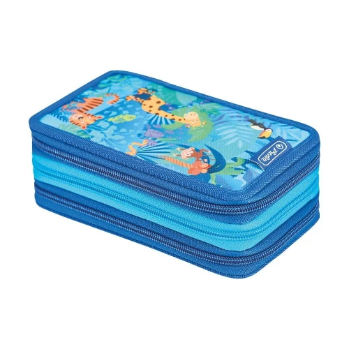 Piórnik Herlitz Potrójny Jungle safari 31 cz. (400197094)