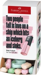 Zakreślacz Faber Castell Display mini txtlnr pastel 60 szt (154201 FC)