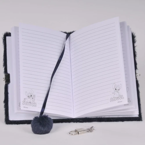 Pamiętnik Paso pluszowy Stitch A5 (DS25CC-3676)