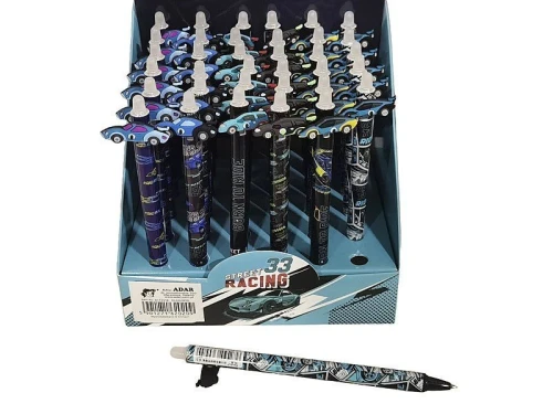 Długopis Adar z autem niebieski 0,5mm (620209)