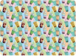Podkład na biurko Biurfol BUBBLE TEA mix PVC PCW (PSN-A4-37)