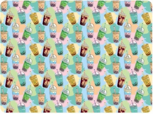 Podkład na biurko Biurfol BUBBLE TEA mix PVC PCW (PSN-A4-37)