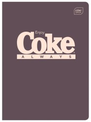 Zeszyt Interdruk HYBRID COCA COLA A5 60k. 70g linia