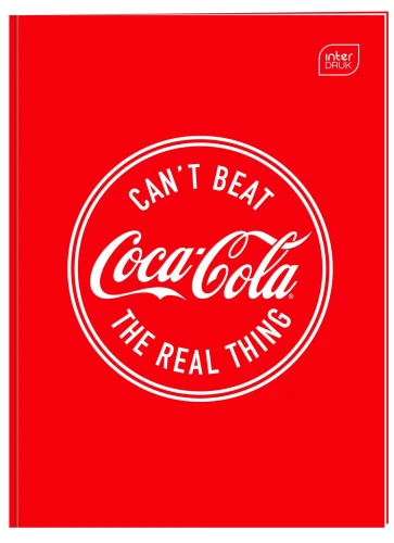 Zeszyt Interdruk HYBRID COCA COLA A4 60k. 70g krata