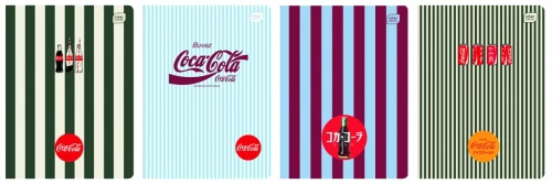 Zeszyt Interdruk SOFT TOUCH COCA COLA A5 80k. 70g krata