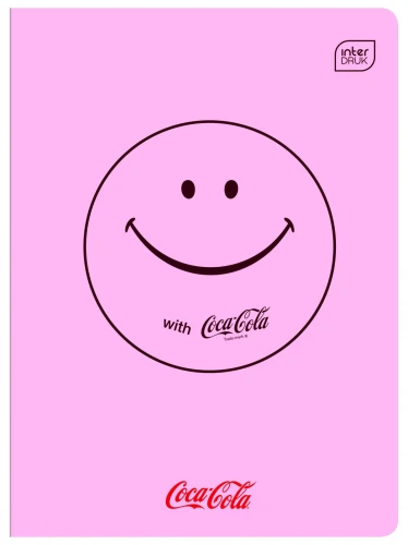 Zeszyt Interdruk HYBRID COCA COLA A5 60k. 70g krata