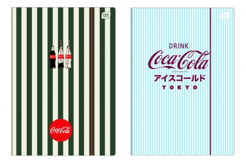 Teczka kartonowa na gumkę COCA COLA SOFT TOUCH A4 mix Interdruk