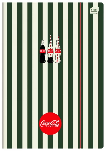 Teczka kartonowa na gumkę COCA COLA SOFT TOUCH A4 mix Interdruk