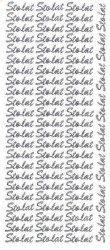 Naklejka (nalepka) Farro Sto lat srebrne (009)