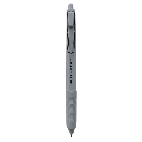 Długopis żelowy Acco ALPHA ACADEMY automatyczny z gripem niebieski 0,7mm (żelowy)