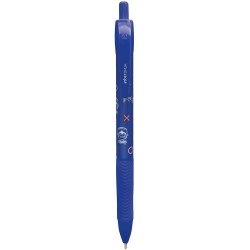 Długopis żelowy Interdruk YUHU automatyczny z gripem niebieski 0,7mm (żelowy)