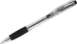 Długopis olejowy Titanum automatyczny czarny 0,7mm (BPGBLACK ECONOMY)
