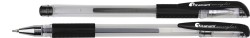 Długopis żelowy Titanum czarny 0,5mm (GPGBLACK ECONOMY)