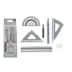 Komplet geometryczny Academy SMART 7 elemantów