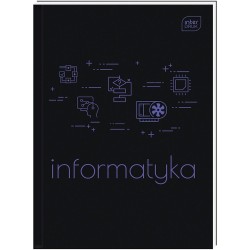 Brulion Interdruk INFORMATYKA A5 80k. 70g krata