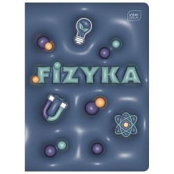 Zeszyt tematyczny Interdruk HYBRID FIZYKA A5 60k. 70g krata (+pigułka wiedzy)
