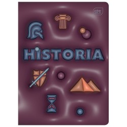 Zeszyt tematyczny Interdruk HYBRID HISTORIA A5 60k. 70g krata (+pigułka wiedzy)