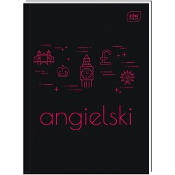 Brulion Interdruk ANGIELSKI A5 80k. 70g krata