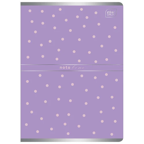 Zeszyt Interdruk METALIC A5 60k. 70g linia