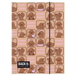 Teczka kartonowa na gumkę A4 mix Derform (TGA4B7A17)