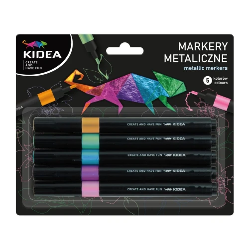 Marker permanentny Kidea mix okrągła końcówka (MMA5KA)