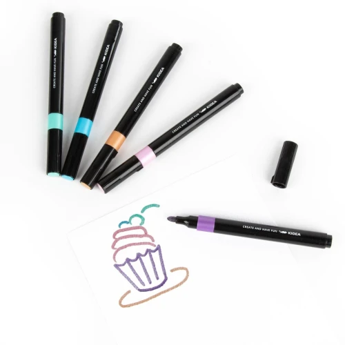 Marker permanentny Kidea mix okrągła końcówka (MMA5KA)