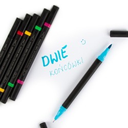 Marker permanentny Kidea mix okrągła końcówka (MBC6KKA)