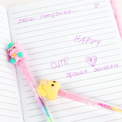 Długopis zelowe Kidea mix (DTFKA)