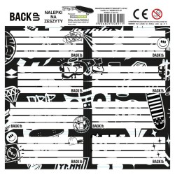 Naklejka na zeszyt Derform Backup 7 (NNZB7A57)