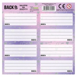 Naklejka na zeszyt Derform Backup 7 (NNZB7A32)