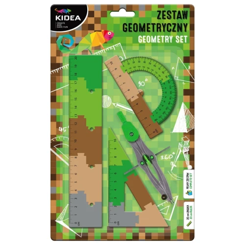 Komplet geometryczny Kidea (ZGPA20CM4K)