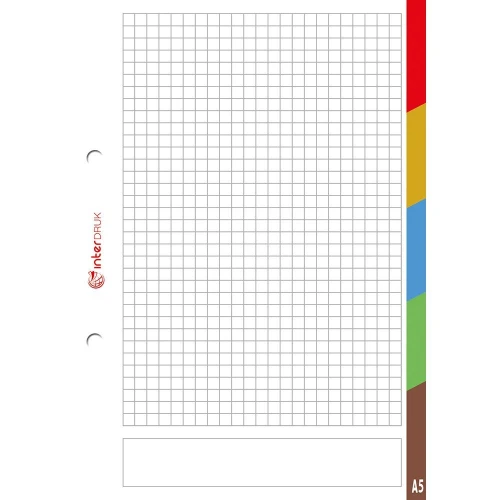 Wkład do segregatora Interdruk A5 (WKDOSEA550REG)