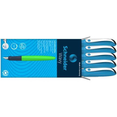 Pióro wieczne Schneider Wavy niebieskie (SR162133)