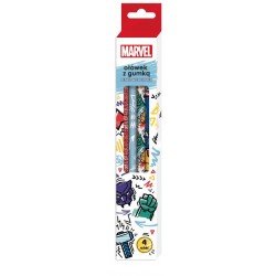 Ołówek (nd) AVENGERS z gumką HB (114137)