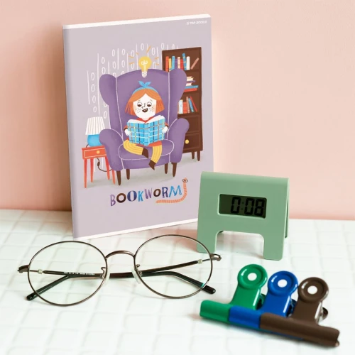Zeszyt Top 2000 BOOKWORM/RETRO A5 16k. 70g kratka (400169369)