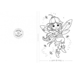 Książka dla dzieci LUBIĘ KOLOROWAĆ WRÓŻKI