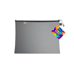 Teczka plastikowa na suwak czarna B5 z suwakiem 5903242105326 B5 czarny Tetis (BT608-V)