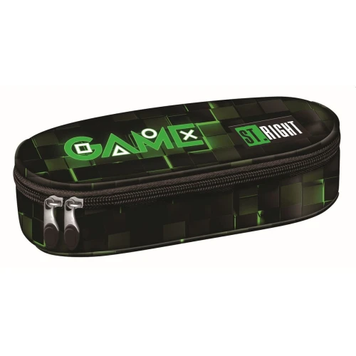 Saszetka Z Usztwnianą Klapką GREEN GAME mix St.right (PC-01)