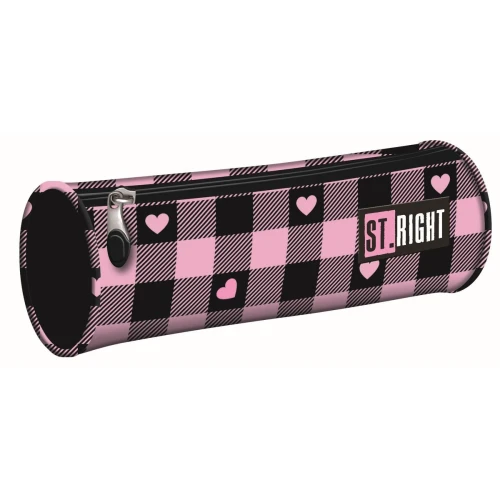 Saszetka PINK CHECKERRED tuba  pu-01 mix St.Right (bez wyposażenia)