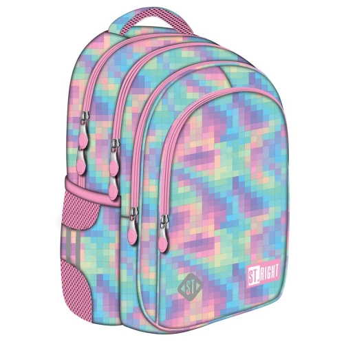 Plecak PASTEL PIXELS 4 KOMORY St.Majewski (bpl-58)