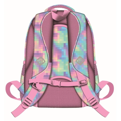 Plecak PASTEL PIXELS 4 KOMORY St.Majewski (bpl-58)